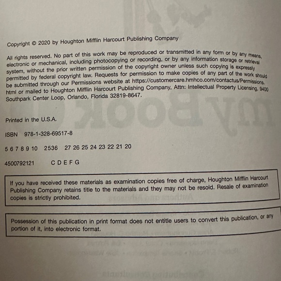 HMH into Reading Texas, my Book 1 - Picture 8 of 9